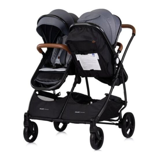 Коляска для двойни CHIPOLINO Duo Smart, KBDS02502CL, изображение 5