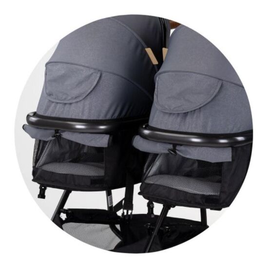 Коляска для двойни CHIPOLINO Duo Smart, KBDS02502CL, изображение 10