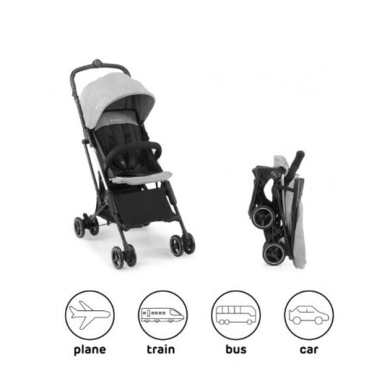 Carucior KINDERKRAFT Mini Dot, Gri, 2 image