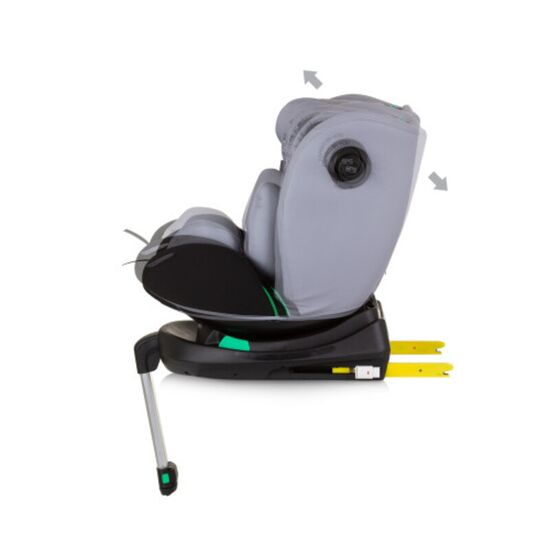 Scaun auto Chipolino Olimpus Isofix (40-150 cm), gri, 5 image