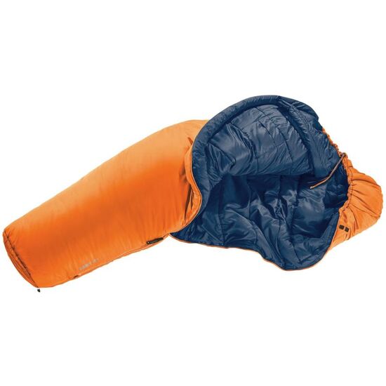 Спальный мешок DEUTER Orbit -5° REG left mandarine-ink, изображение 3