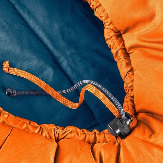 Спальный мешок DEUTER Orbit -5° REG left mandarine-ink, изображение 5