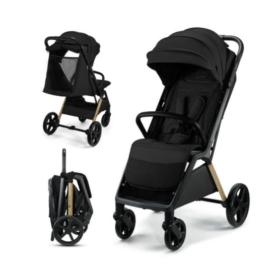Коляска прогулочная KINDERKRAFT Loom, Чёрная, изображение 2