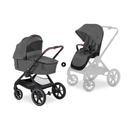 Коляска HAUCK Walk N Care Air Set, Dark Grey, изображение 2