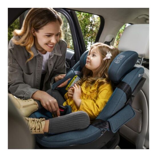 Scaun auto KINDERKRAFT I- Guard Pro, i-Size, 360°, 0+/1, Albastru, 7 image