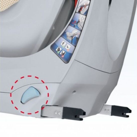 Scaun auto BREVI AXO Isofix 233 gr. I (9-18 kg) rosu, 5 image