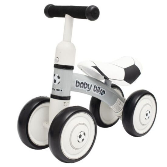 Беговел BABYMIX 51009 Baby Bike Football, белый