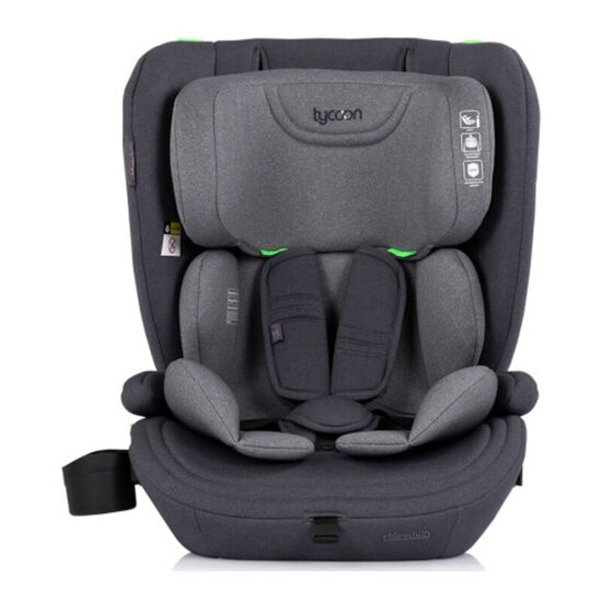 Scaun auto Chipolino i-Size Tycoon, (76-150 cm), gri, 2 image