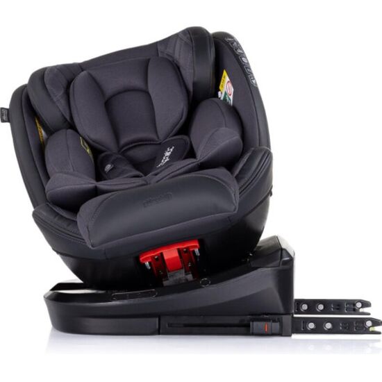 Scaun auto Chipolino Isofix 360 Hypconic, (40-150 cm), antracit, 4 image
