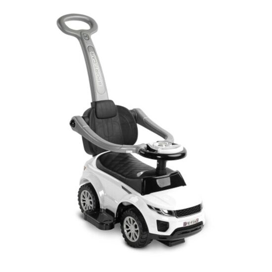 Masina cu maner TOYZ-2578 "Sport Car", alb