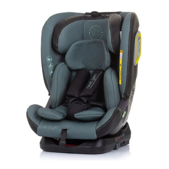 Scaun auto Chipolino Next Gen Isofix I-size 360 °C, (40-150 cm), roșu, 2 image