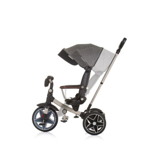 Tricicletă Chipolino "Derby" TRKDR02402GR, gri, 3 image