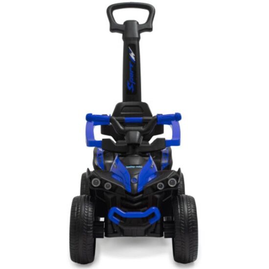 Masina cu maner BABY MIX 56318 Mega Prime EVA albastru, 2 image