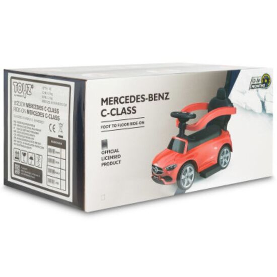 Машина с ручкой TOYZ 25850 Mercedes C-Class, белый, изображение 14