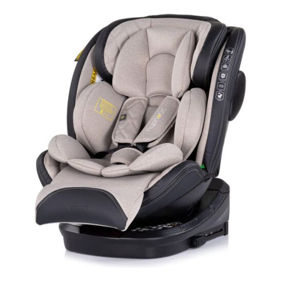 Автокресло Chipolino Isofix 360 Hypconic STKHYP0253AN (40-150 см), тирамису, изображение 2