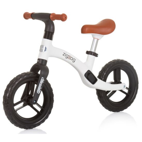 Bicicletă fără pedale Chipolino "Zig Zag" DIKZZ02402BW, black/white