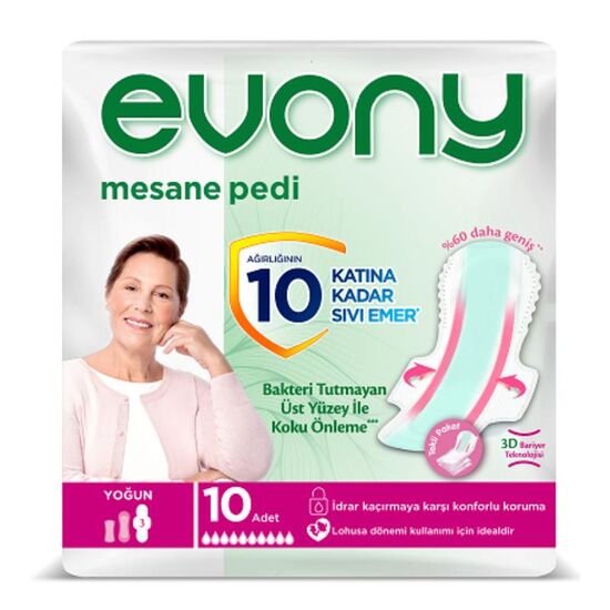 Absorbante urologice EVONY, Critice, 10 buc