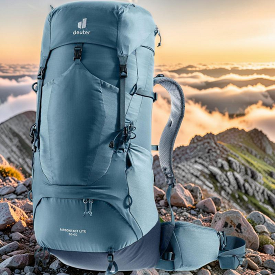Rucsac DEUTER Aircontact Lite 50+10 atlantic-ink