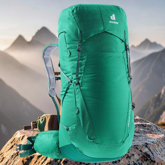 Rucsac DEUTER Aircontact Ultra 50+5 fern-alpinegreen