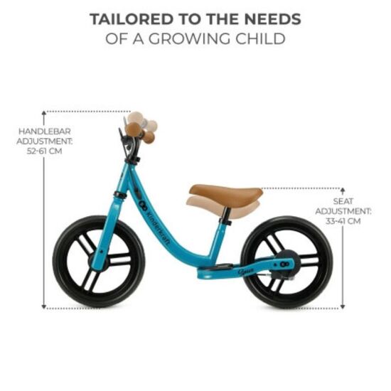 Bicicleta fara pedale KINDERKRAFT Space albastru, 3 image