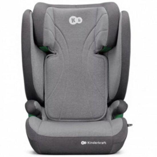 Scaun auto KINDERKRAFT Junior Fix2 I-Size gr. 2/3 (100-150 cm) gri, 2 image