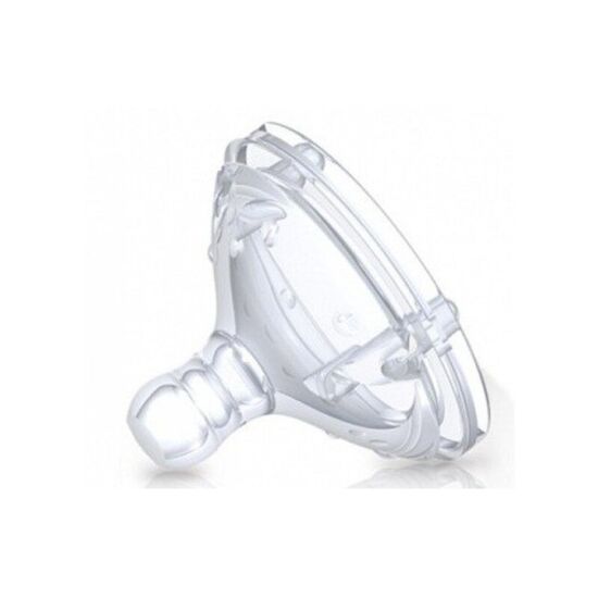 Tetina din silicon Nuby ID67660 „Natural” flux lent, 0+, 2 buc