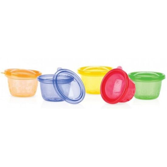 Set recipiente cu capac Nuby ID91161, 6x120 ml, 2 image