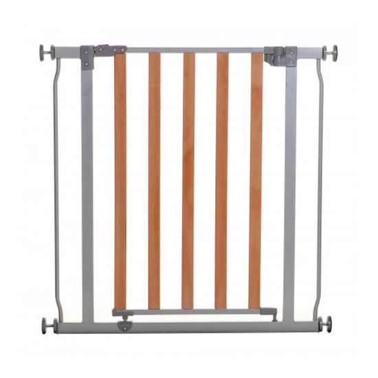 Ворота безопасности Dreambaby G2029BB "Cosmopolitan", (75-82 см.), серый-дерево