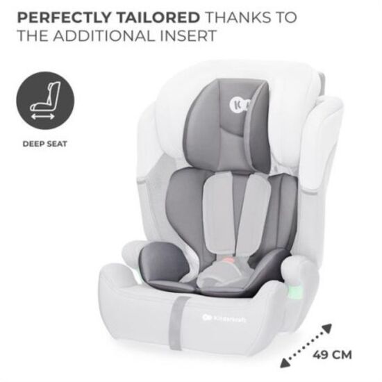 Scaun auto KINDERKRAFT Comfort Up 2 i-Size (76-150 cm) gri, 10 image