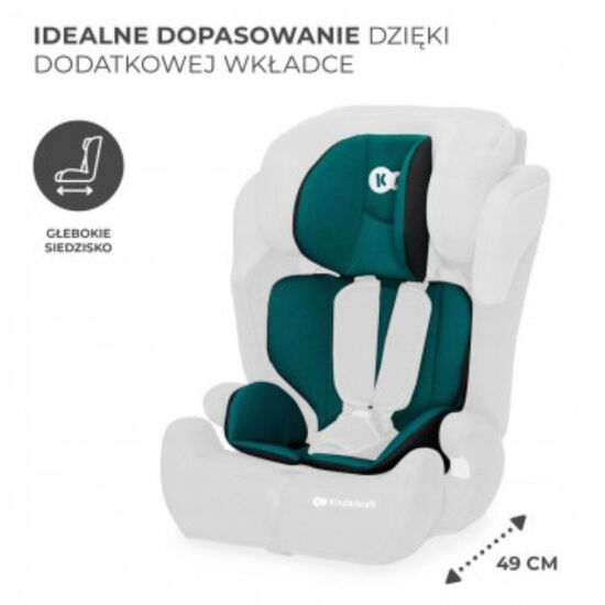 Scaun auto KINDERKRAFT Comfort Up 2 i-Size (76-150 cm) verde, 10 image