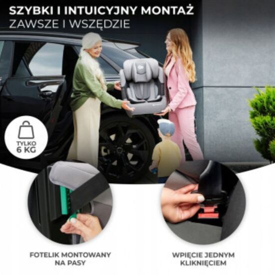 Scaun auto KINDERKRAFT Comfort Up 2 i-Size (76-150 cm) verde, 12 image