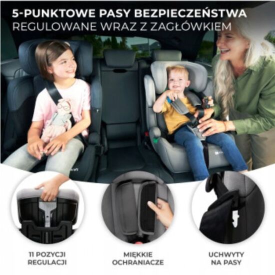 Scaun auto KINDERKRAFT Comfort Up 2 i-Size (76-150 cm) verde, 14 image
