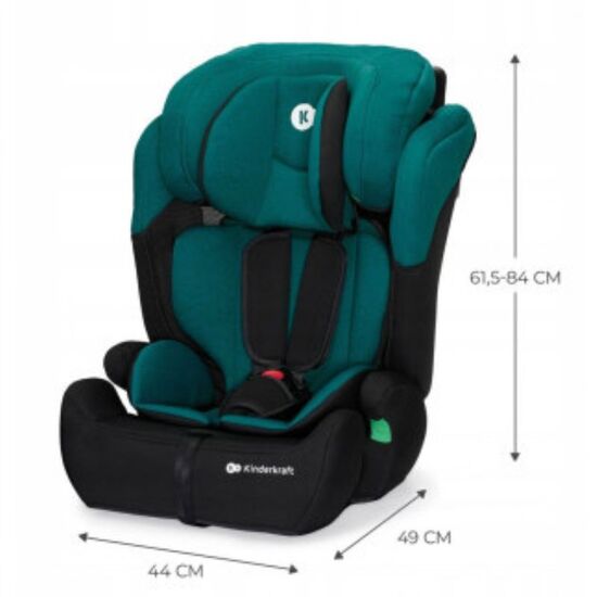 Scaun auto KINDERKRAFT Comfort Up 2 i-Size (76-150 cm) verde, 9 image