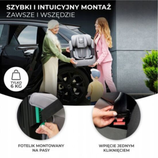 Scaun auto KINDERKRAFT Comfort Up 2 i-Size (76-150 cm) roz, 12 image