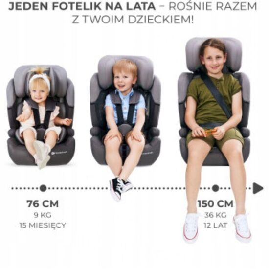 Scaun auto KINDERKRAFT Comfort Up 2 i-Size (76-150 cm) roz, 13 image
