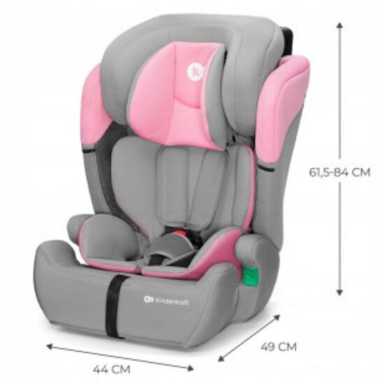 Scaun auto KINDERKRAFT Comfort Up 2 i-Size (76-150 cm) roz, 8 image