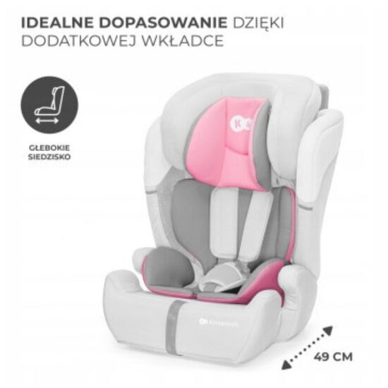 Scaun auto KINDERKRAFT Comfort Up 2 i-Size (76-150 cm) roz, 10 image
