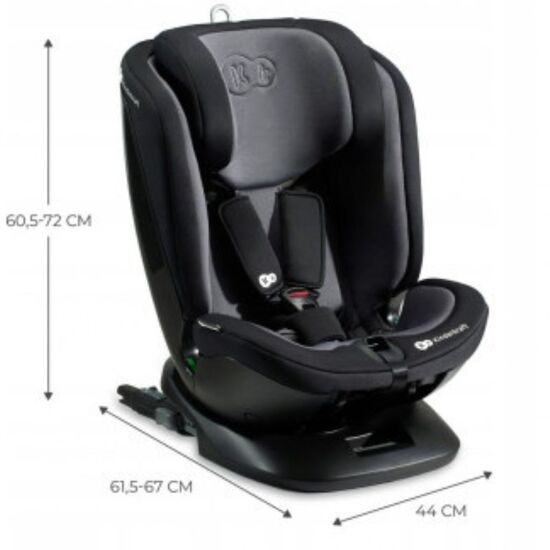 Автокресло KINDERKRAFT 4в1 Xpedition 2 i-Size (40-150 см.) чёрный, изображение 4