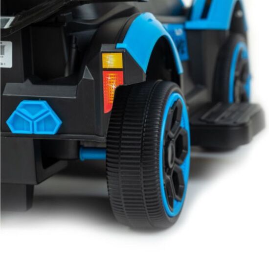 Masina pentru copii cu maner BABY MIX 55002 Speed albastru, 10 image
