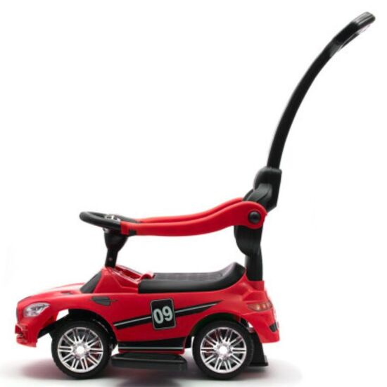 Машина детская c ручкой BABY MIX UR-BEJ919 RACER красная, изображение 4