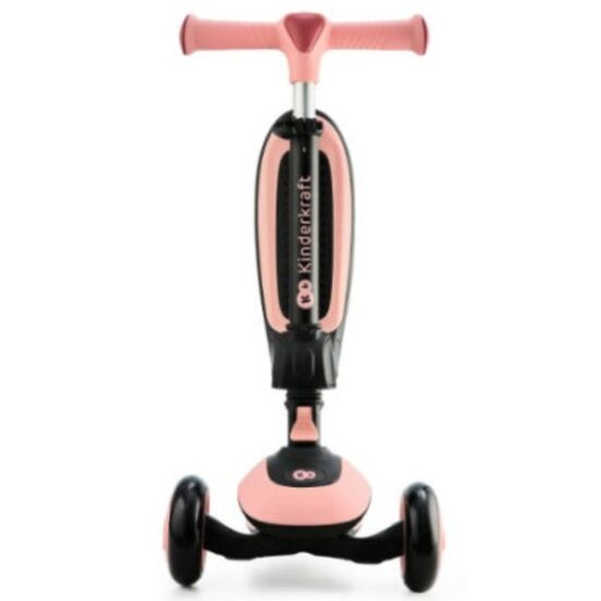 Trotineta KINDERKRAFT 2 in 1 Halley roz, 6 image