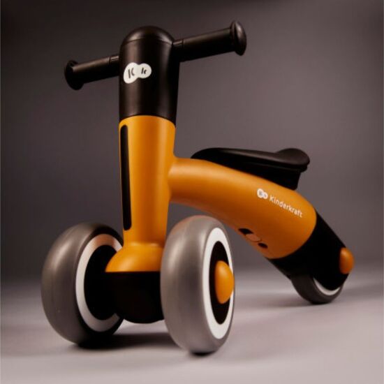 Bicicleta fara pedale mini KINDERKRAFT Minibi galben