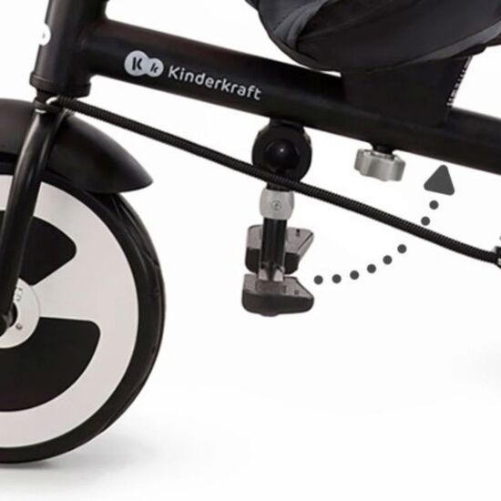 Трицикл KINDERKRAFT Aston серый, изображение 8