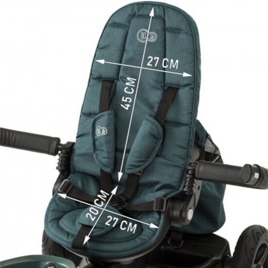 Tricicleta KINDERKRAFT Easytwist verde, 3 image