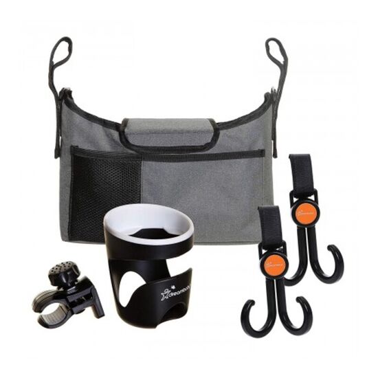 Bariera de protectie pentru pat Dreambaby G7750, Nicole Extra Wide, gri, 2 image