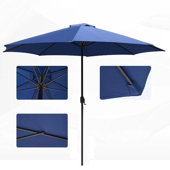 Umbrelă de grădină WALTZ MURCIA, Albastră, 2 image