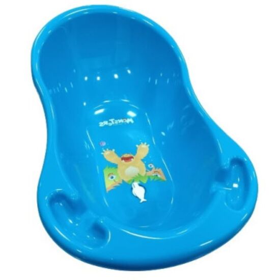 Cadita TEGA BABY "Monters" MN-004 ODPLYW-126 (86 cm) albastru