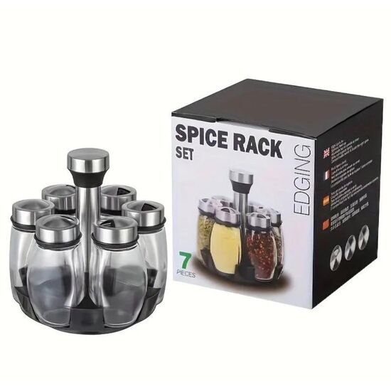 Set de borcane pentru condimente ACCFGJ034, 7 buc