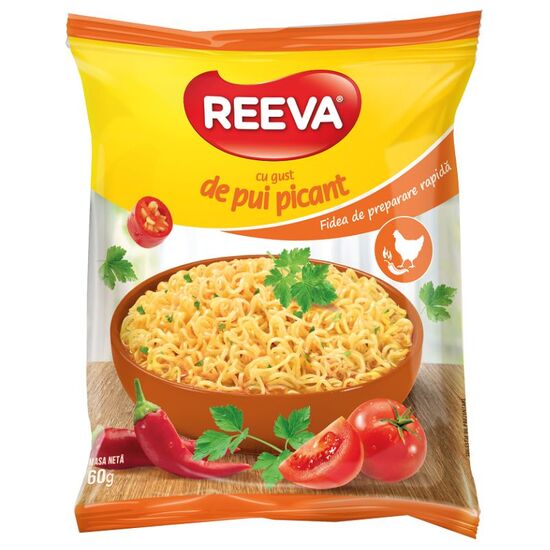 Fidea instant REEVA.. cu pui picant, 60 g