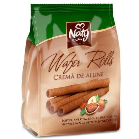 Betisoare vieneze NATY cu crema de cacao, 100 g